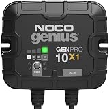 NOCO Genius GENPRO10X1: 1-Bank, 10A Onboard Battery Charger - 10A Per Bank, 12V Waterproof Marine Charger with Overcharge Protection & Temperature Compensation – for Lead-Acid & Lithium Batteries