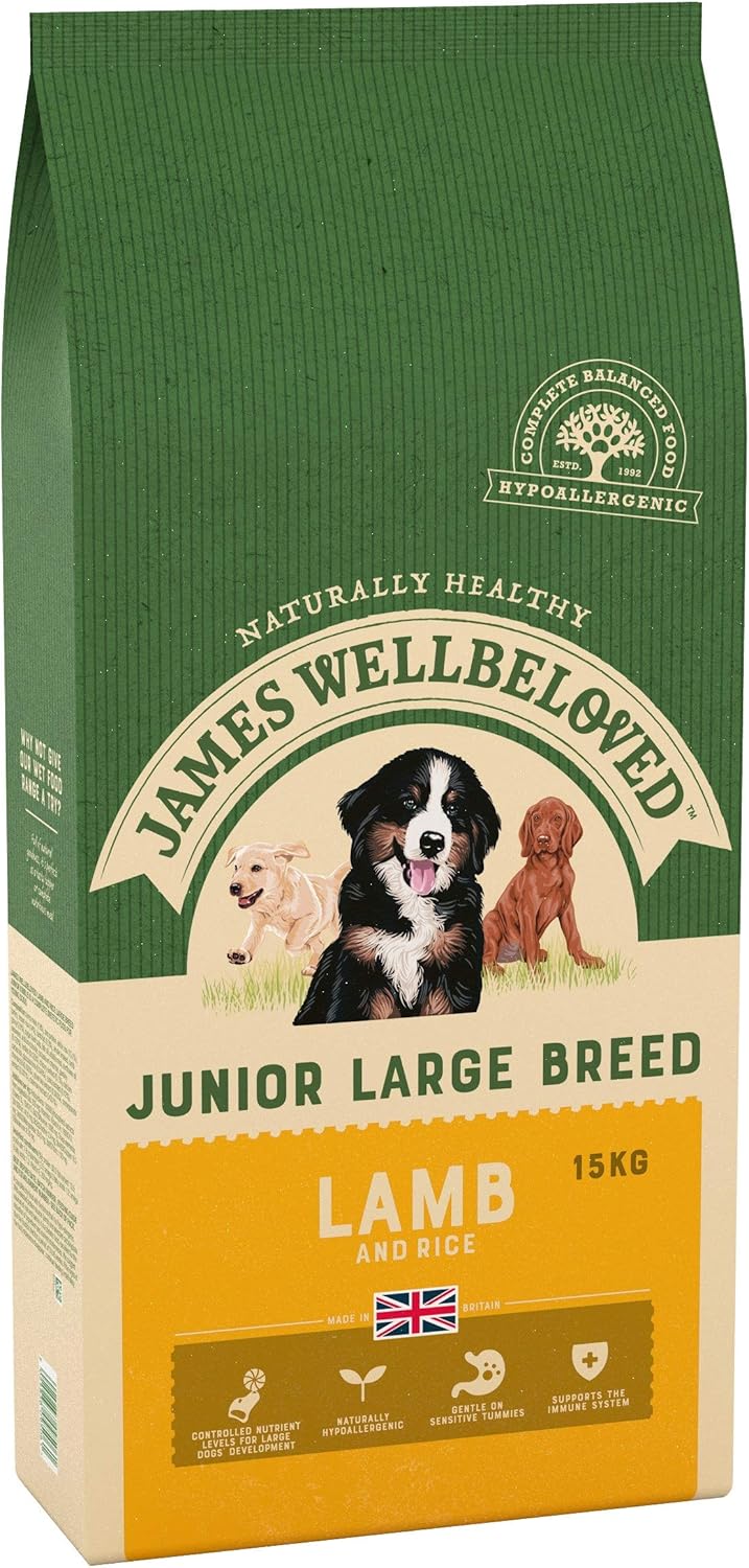 james wellbeloved senior lamb and rice 15kg