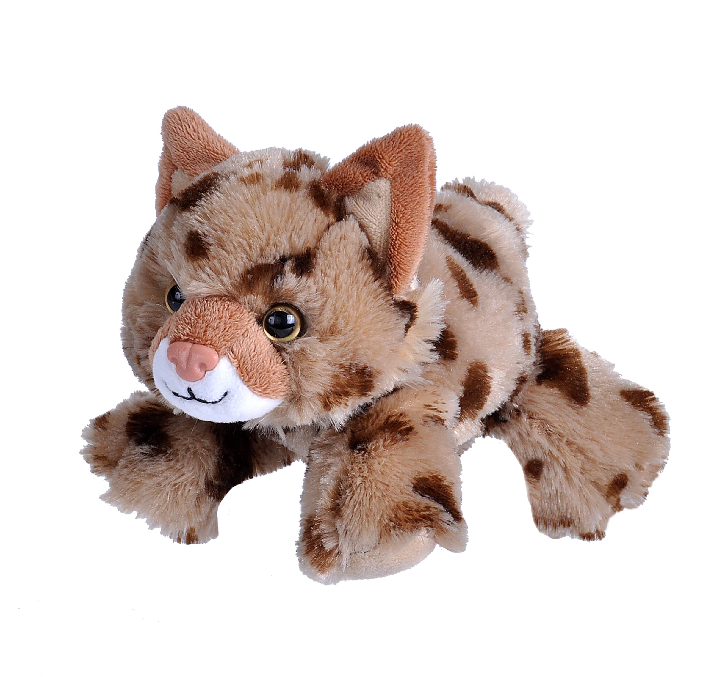 Wild Republic 23129 Hug EMS Plush Bobcat, Soft Toy, 18 cm, 7"