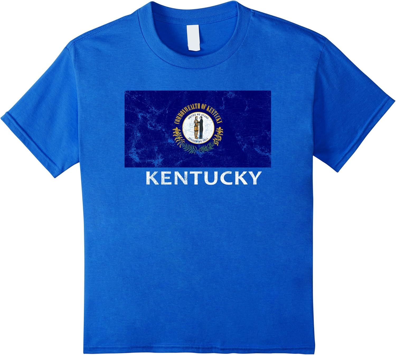 Kentucky Flag TShirt Distressed State of Kentucky Shirt
