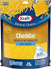 Kraft Fat Free Natural Cheddar Shredded Cheese (7 oz Pouch)