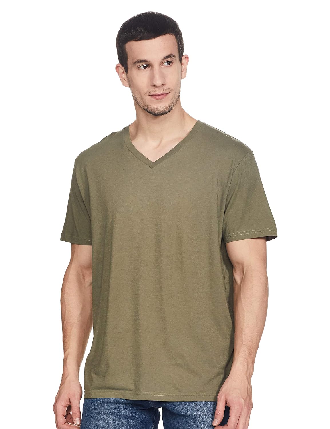Buy Celio Men's Solid Regular fit T-Shirt at Amazon.in
