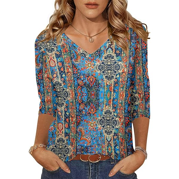 Free People OB1310171-3022 Jodie Printed Tunic LG (Women's