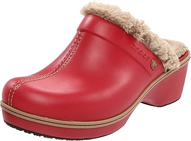 amazon crocs with fur