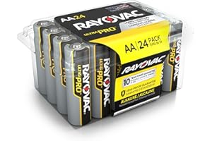 Rayovac ALAA-24 UltraPRO Alkaline AA Batteries, 24-Pack