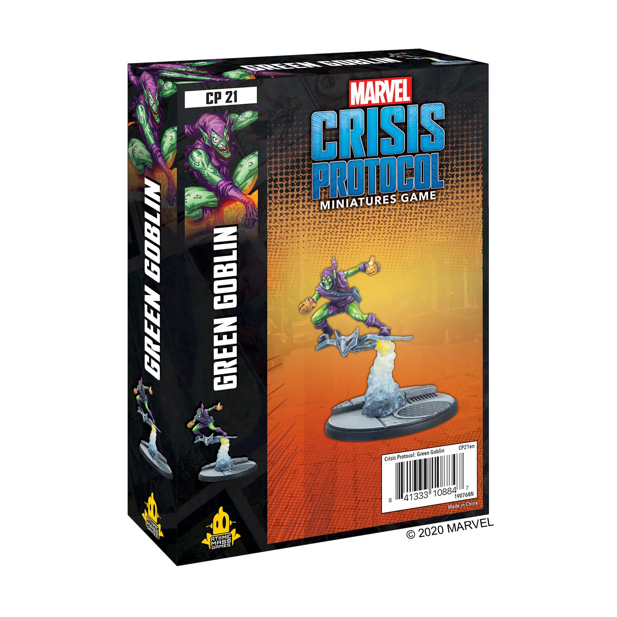 Atomic Mass Games - Marvel Crisis Protocol: Character Pack: Green Goblin - Miniature Game