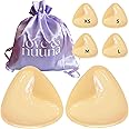 love & nuuna Double Sided Sticky Push Up Bra Inserts - Reusable Adhesive Bra with Padding - Sticky Bra for Dresses Bikinis