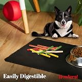 Howlers Assorted Munchy Sticks 12.5cm Pack of 100 - Natural Rawhide Chews view 8