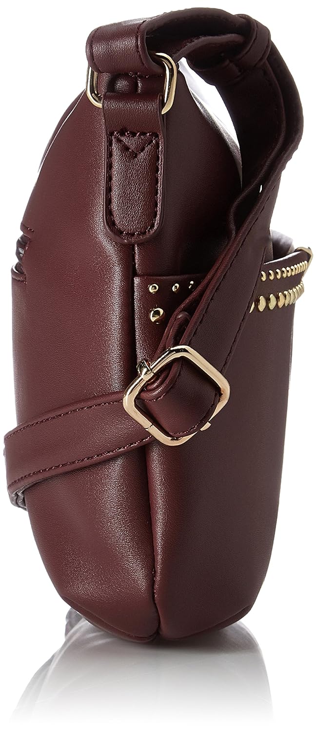 caprese daisy women's sling bag (maroon)