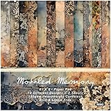 Scrapbook Paper,24 Sheets Vintage Decorative Craft