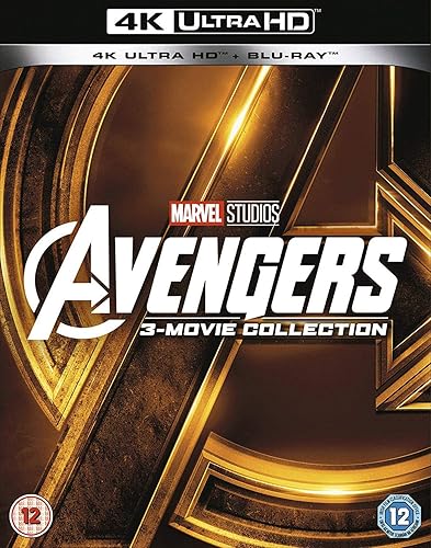 Avengers Collection (1-3 Box-set) [UHD] [Blu-ray] [2018] [Region