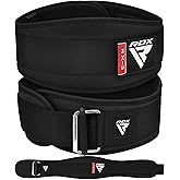 RDX Weight Lifting Belt AUTO LOCK, 6.5” Padded Back Support, Men Women Gym Fitness Strength Training, Bodybuilding Powerlifting Weightlifting Workout, Deadlift Squat, Pro Exercise Equipment