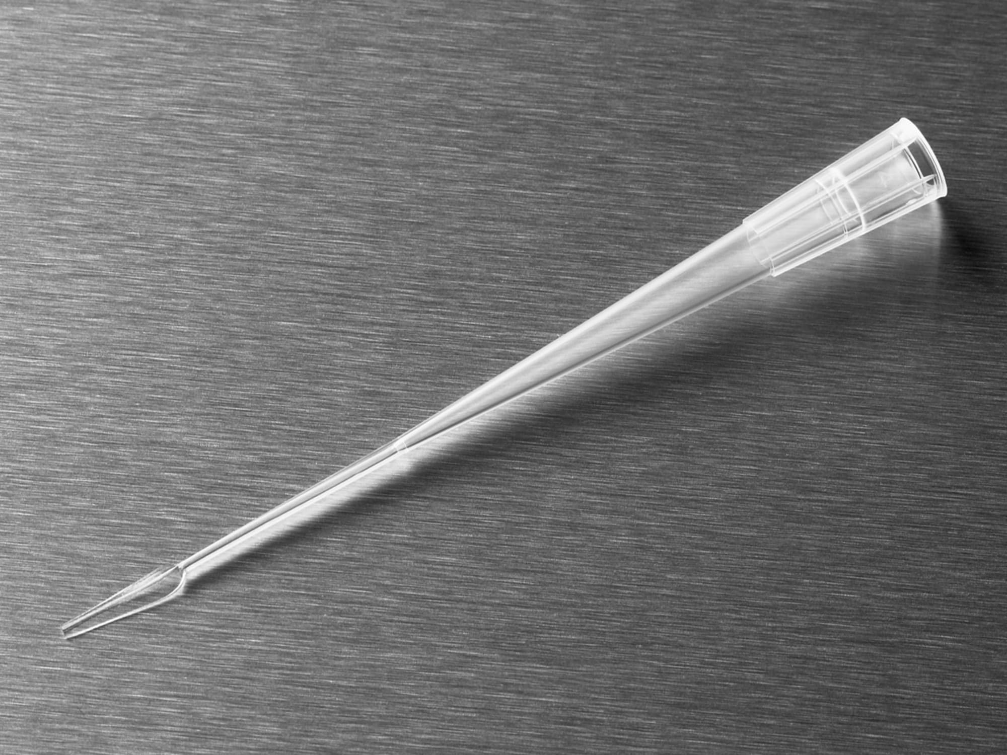 Corning 4884 Polypropylene Natural Nonsterile Gel-Loading Pipet Tips, 0.2mm End Thickness, 1-200µL Volume Range (Case of 400)