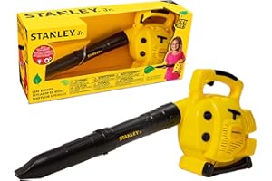 Red Toolbox Stanley Jr. Battery-Operated Blower: Safe and Fun Outdoor Adventure for Kids Ages 3 and Up