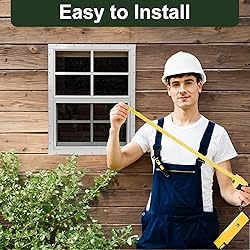 1 Pack Shed Window 14" x 21" Flush Mount Window