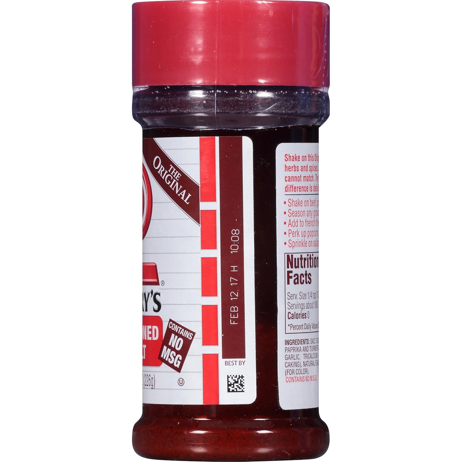Lawry's Seasoned Salt, 8 oz : Flavored Salt : Grocery & Gourmet Food