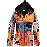 Shopoholic Fashion Women Fleece Lined Embroidery Slashed Jacket