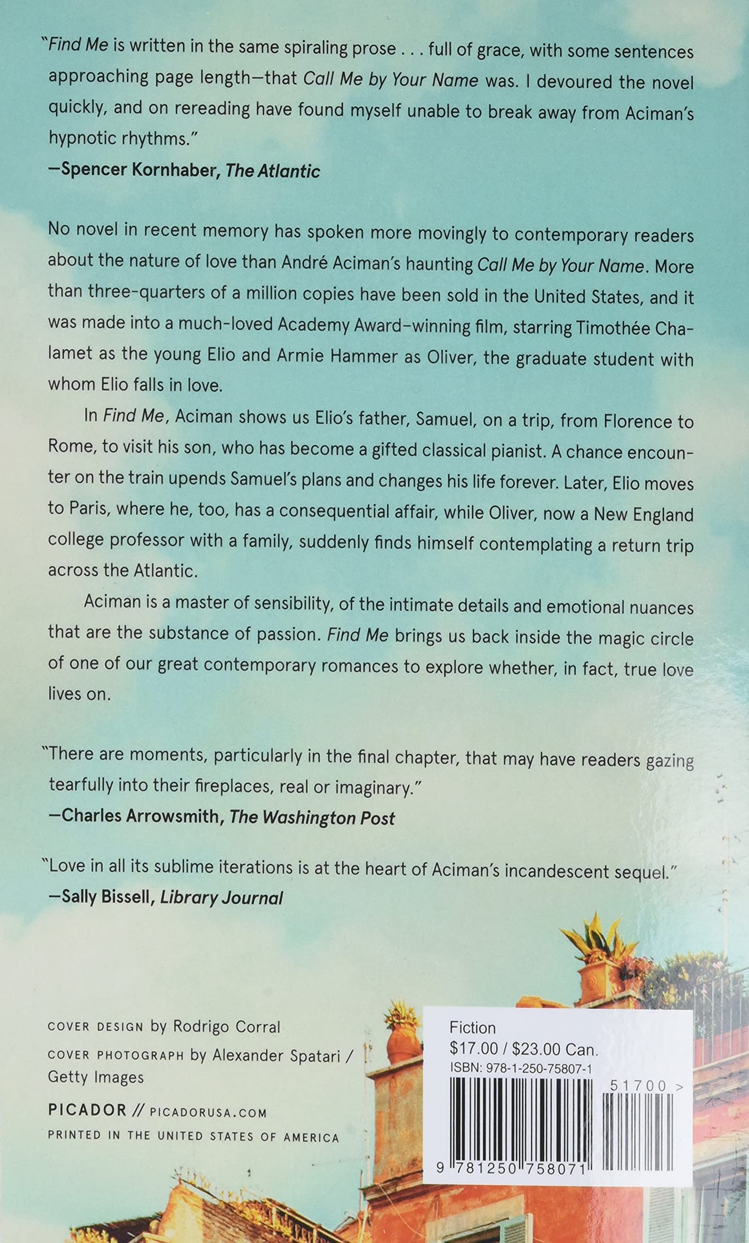 Find Me A Novel Aciman Andre Amazon De Bucher