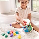 Melissa & Doug Match & Roll Shape Sorter Toy Multicolor view 2