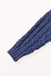 Aran Crafts Kid's Irish Cable Knitted Wool Hooded