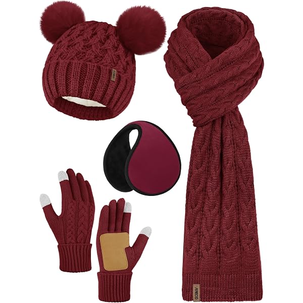 Women Cute Rabbit Ear Plush Beanie Cap Outdoor Fluffy Bunny  display picture 3