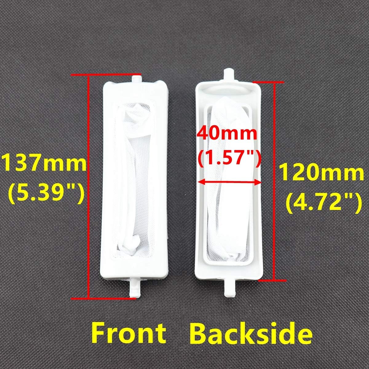 1Pcs Fit for Toshiba Washing Machine Accessories Lint Filter (137MM x120MM x 40MM)