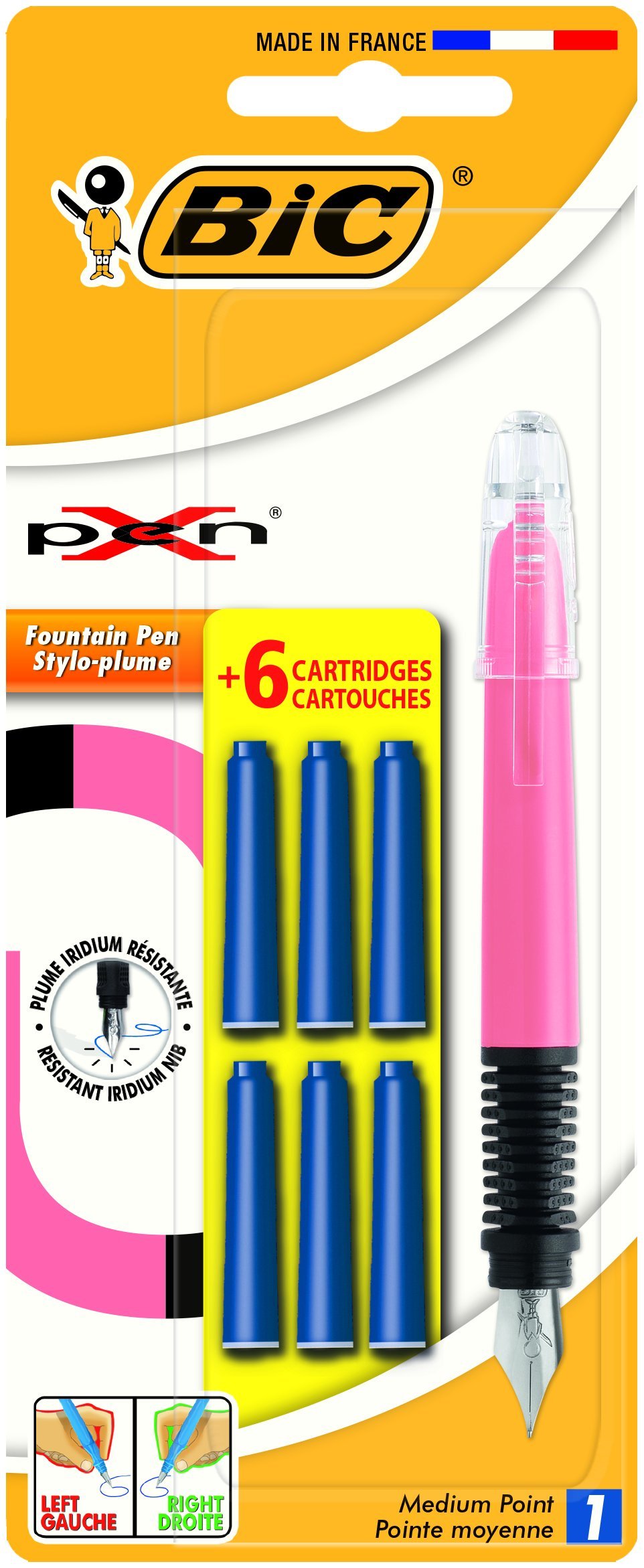 BIC FOUNTAIN PEN WITH (1+6 CARTRIDGE) THIS PACK Buy Online in Kenya at