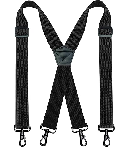 Sintege X Back Hidden Suspender,Army Green,Regular | 1.5 Inches