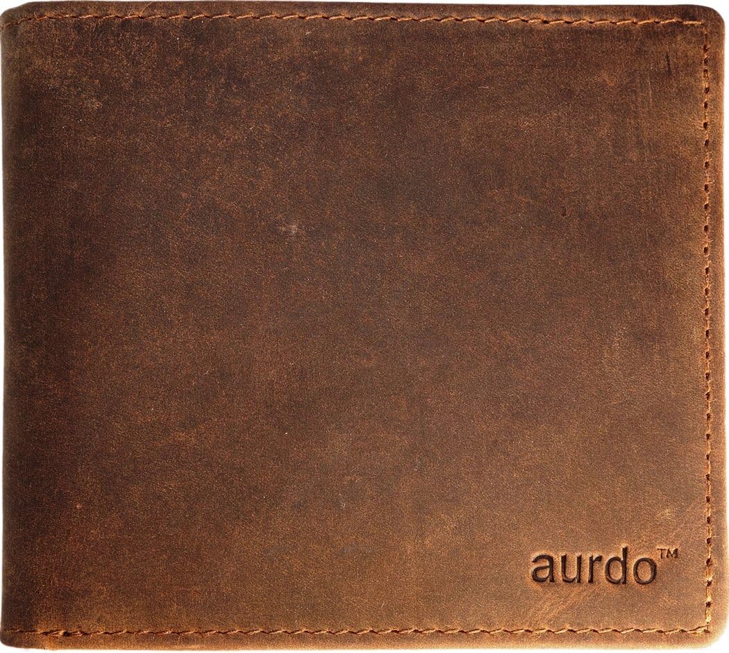 RFID Blocking Extra Capacity 18 Pocket Trifold Bifold Mens Wallet With ID Window, High-End Build Full Grain Leather