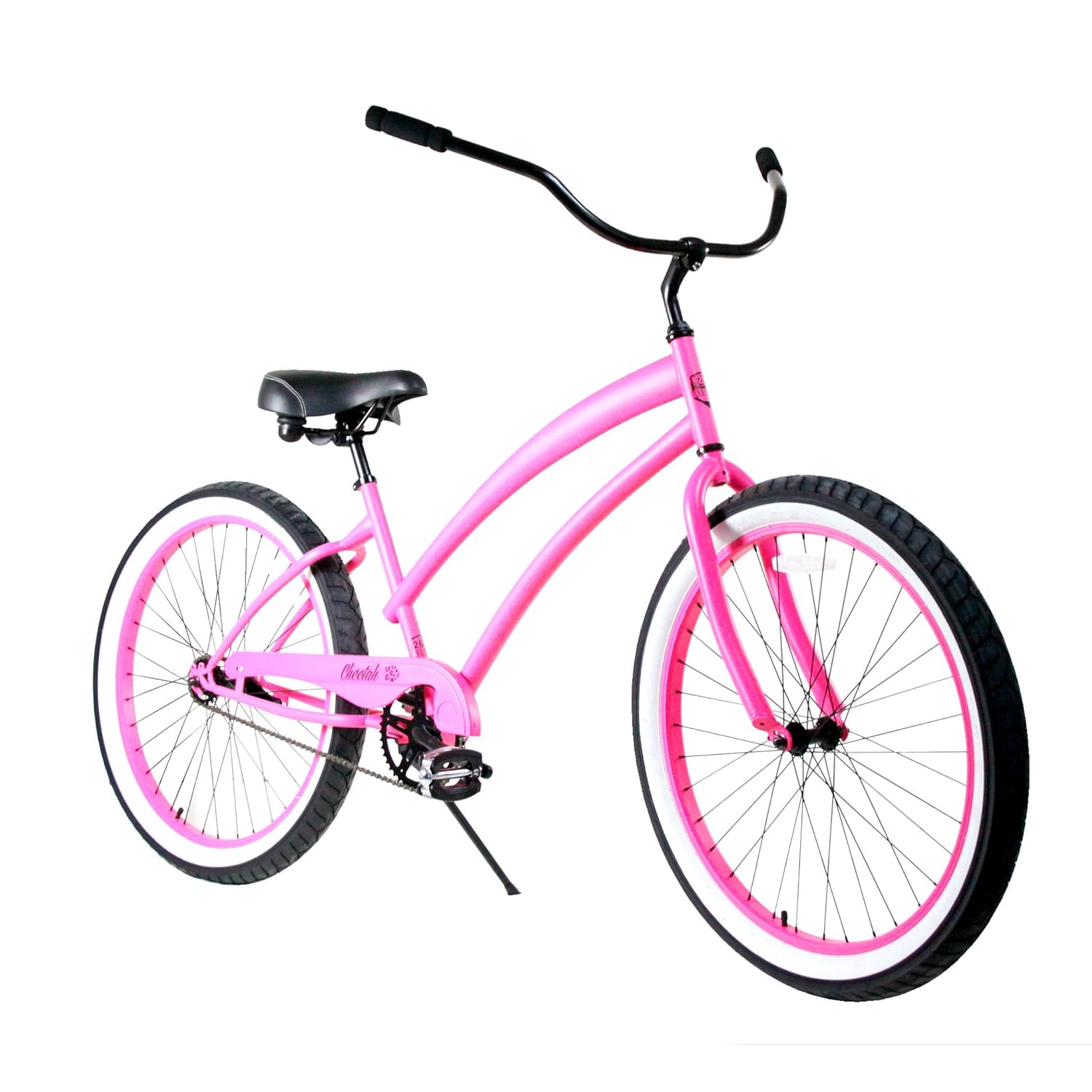 Cmバイクチーターモデルレディース自転車 ピンク B06vw6241j Fix Zycle 26 シティーファミリーサイクル 完売