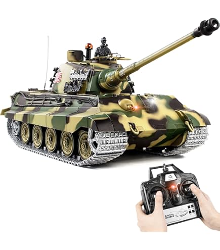 BB Tank Heng Long 2.4G RC 1:16 Leopard 2A6 Airsoft Remote Control InfraRed T90 E - Foto 5