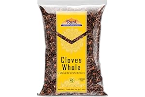 Rani Cloves Whole (Laung) 3.5oz (100g) Great for Food, Tea, Pomander Balls and Potpourri, Hand Selected, Spice ~ All Natural 