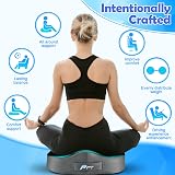 POOTACK Memory Foam Seat Cushion Office Chair Car Seat Non-Slip Pad view 3