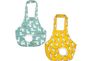 OldSerenWay Chicken Holder Bag - Poultry Care Bag - Shoulder Sling Carrier - 2 Pack - Yellow - Chicken, Duck, Goose - Medium 