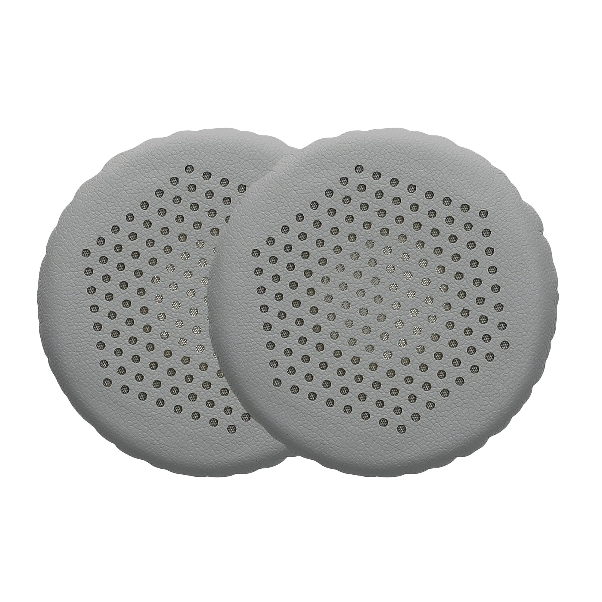 kwmobile Ear Pads Compatible with Jabra Evolve 20 / 20se / 30 / 30II / 40/65 Earpads - 2x Replacement for Headphones - Grey