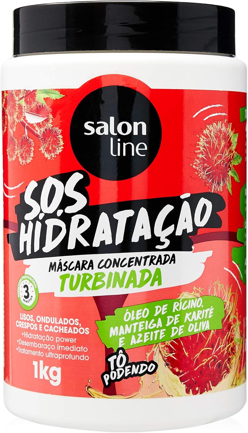 Salon Line Masca De Hidratacao Concentrada Turbinada 1 Kg Amazon Com Br