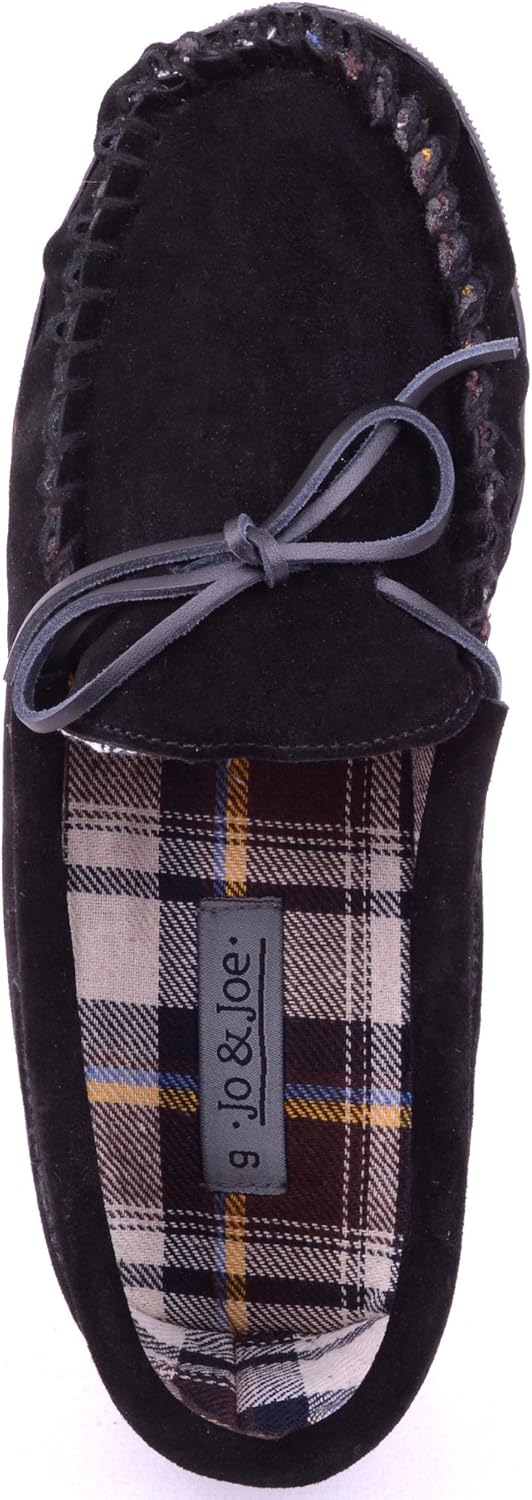 slipper shoes amazon on Amazon Com Absolute Footwear Mens Smooth Suede Moccasins Slippers Shoes With Lace Up Design Slippers