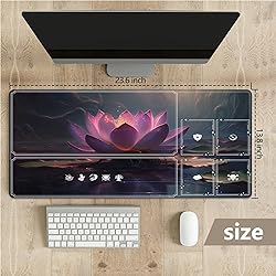 Tabletop Card Playmat with Magic Zones, 24 x 14