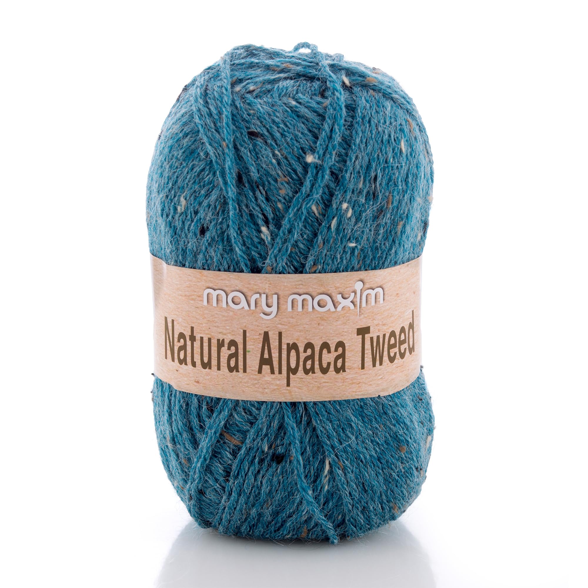 Natural Alpaca Tweed Yarn Cool Stream