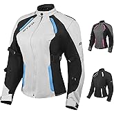 BYKR Womens Motorcycle Jacket For Women Ladies Motorsports Enduro Biker Adventure CE Armored Powersports Protective Jackets
