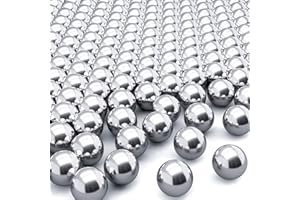 PAGOW 500 Pcs Paint Mixing Balls Nail Polish 316 Stainless Steel Bearing Balls, 4mm/apr. 0.16”