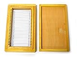 Eisco Labs 25 Slot Wooden Storage Box for 25 x 75mm