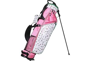Glove It Sunday Golf Bag for Women - Super Lightweight Golf Bag with Stand, 4-Way Divider, 3 Easy-Access Pockets, Convenient & Accessible (Nine & Wine)