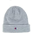 Champion - Mens Ribbed Knit Cuffed Beanie - CS4003 - One Size - Heather Grey