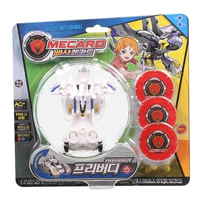 Pasha Mecard Freebirdy Mecardimal Turning Car Vehicle Transformation Transforming Toy Action Figure