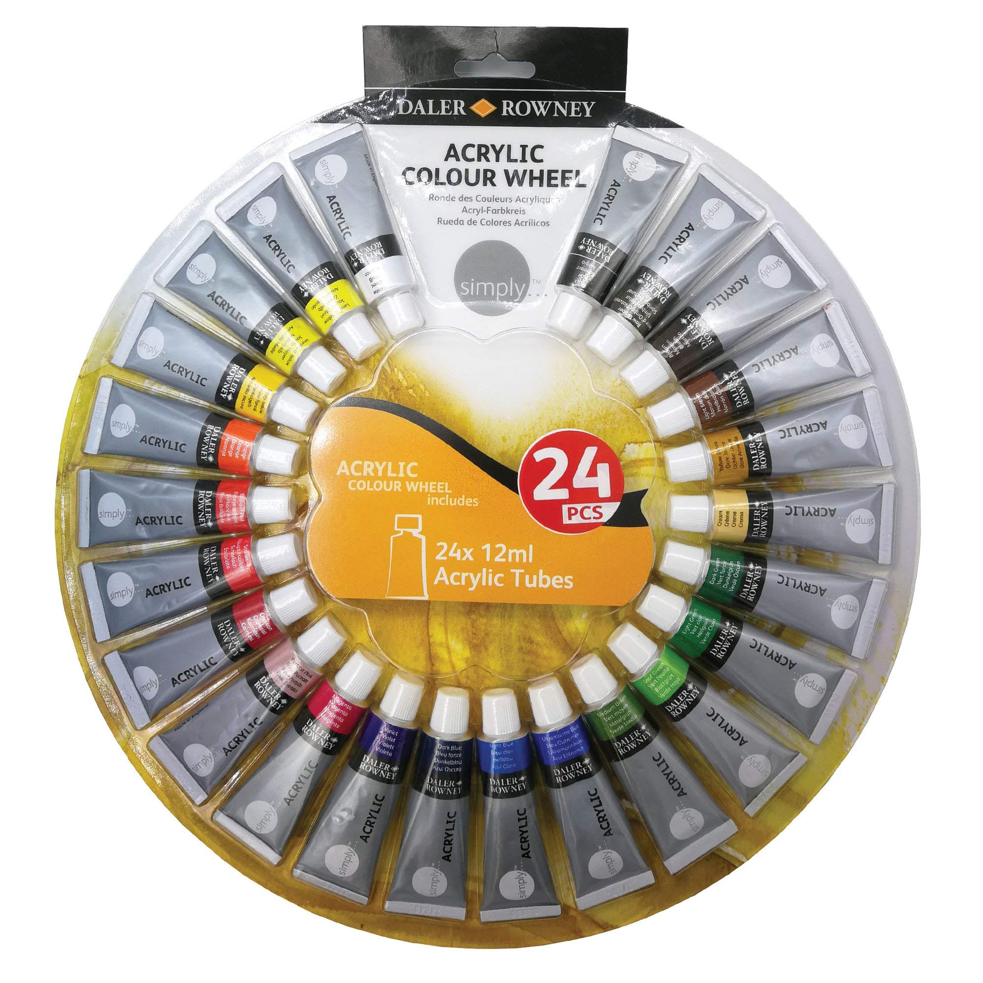 Daler Rowney Simply Acrylic Colour Wheel