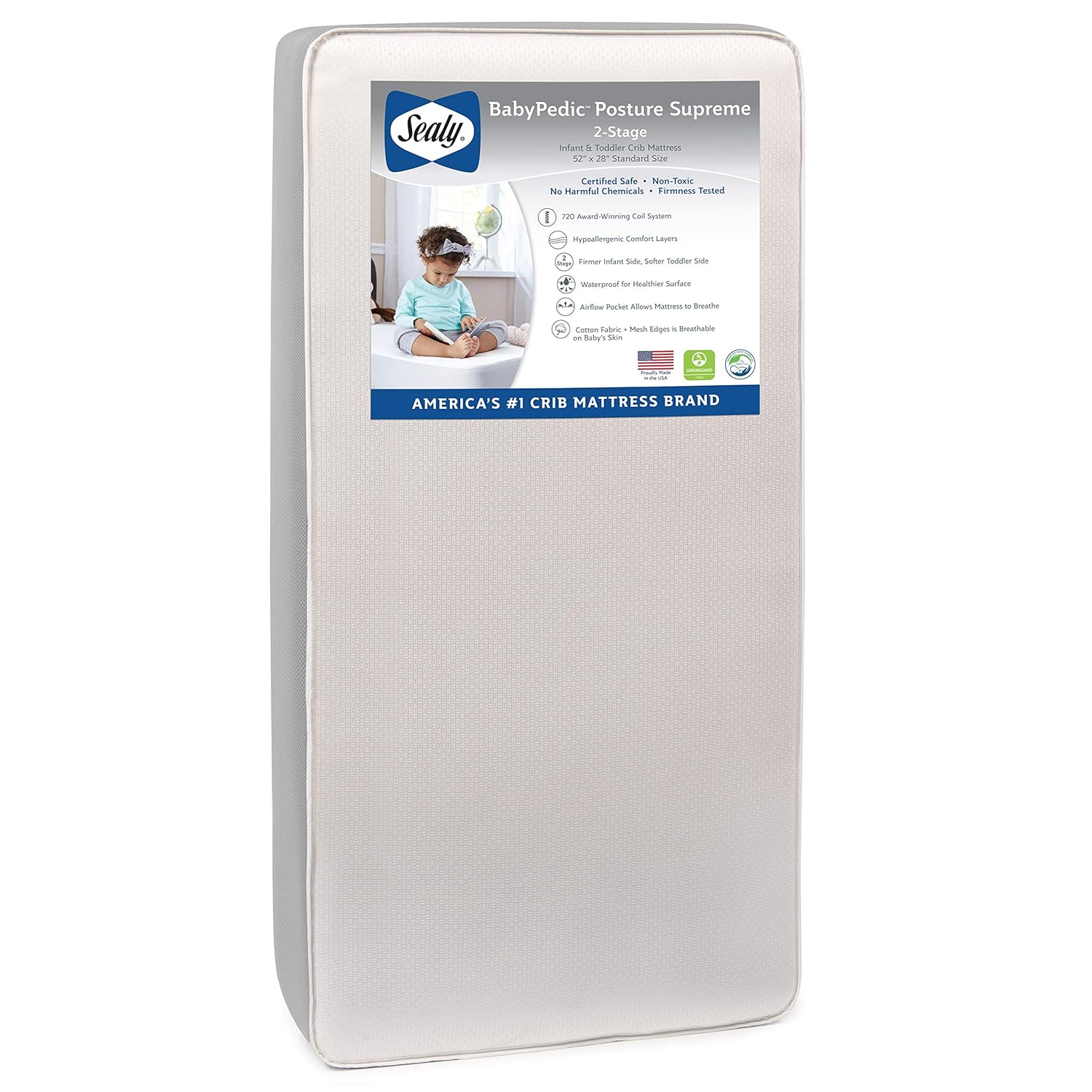 crib mattress size 28 x 52