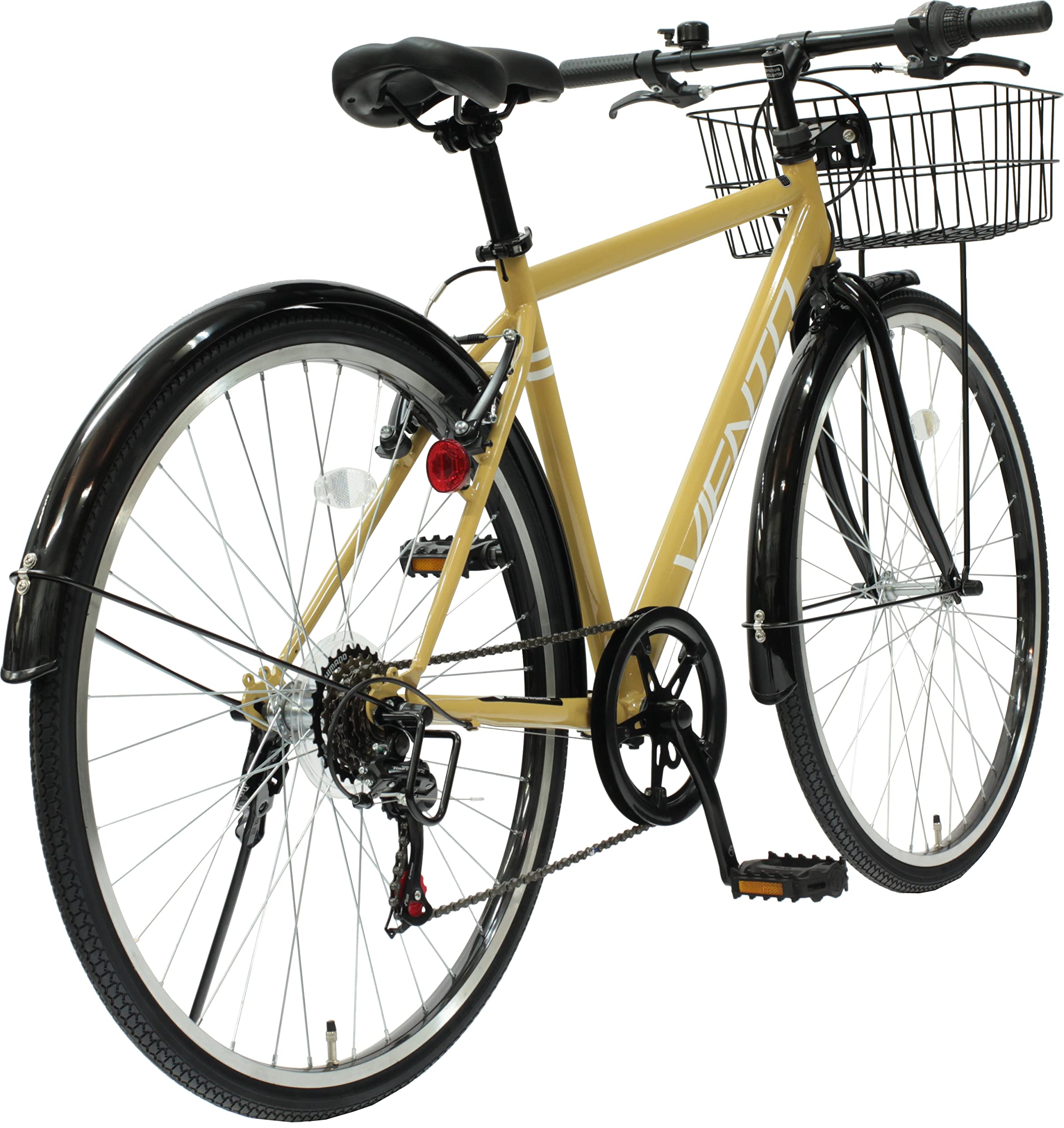 Mua VIENTO クロスバイク 26インチ スチール シマノ製 6段変速 カゴ 