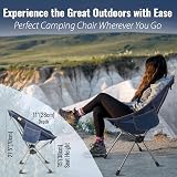 TREKOLOGY YIZI GO Camping Chair Blue – Ultra Lightweight 0.9 kg, 136 kg view 3