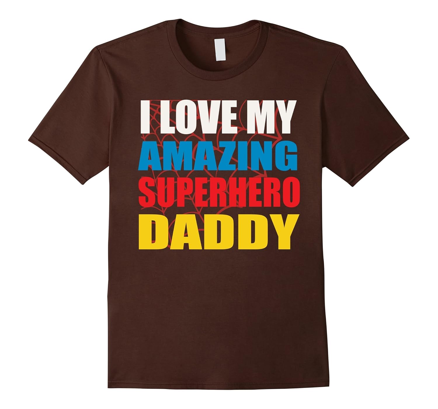 Fathers Day Shirt For Kids I Love My Amazing Superhero Daddy-anz